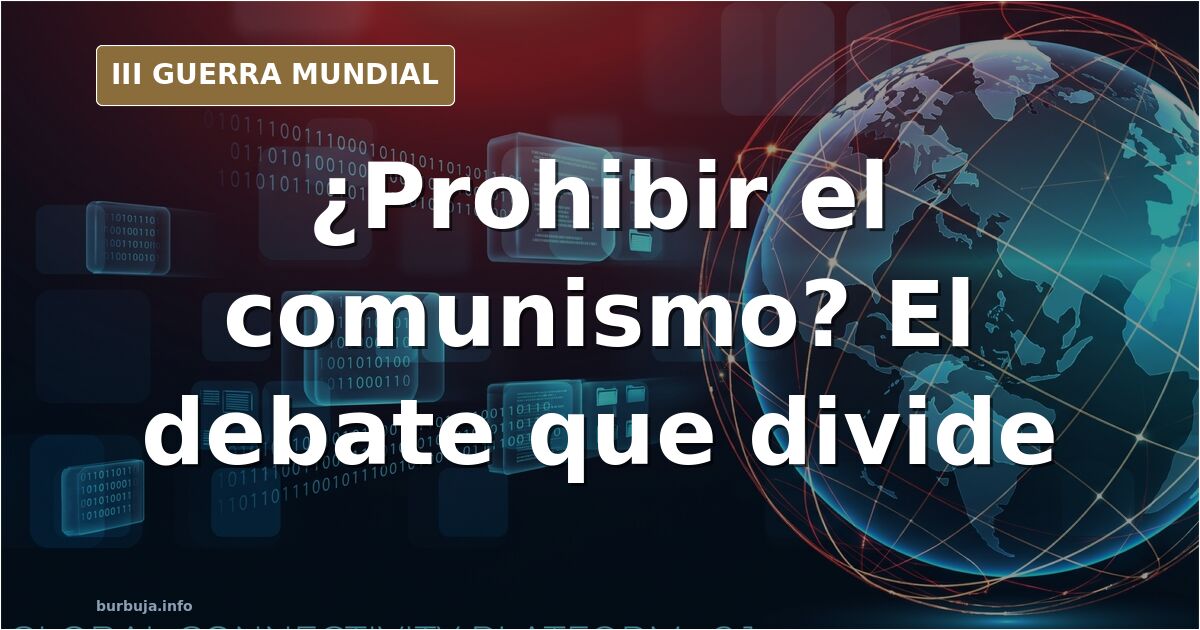 Mapa de Europa desaturado con siluetas de equipamiento militar y humo lejano en el horizonte
