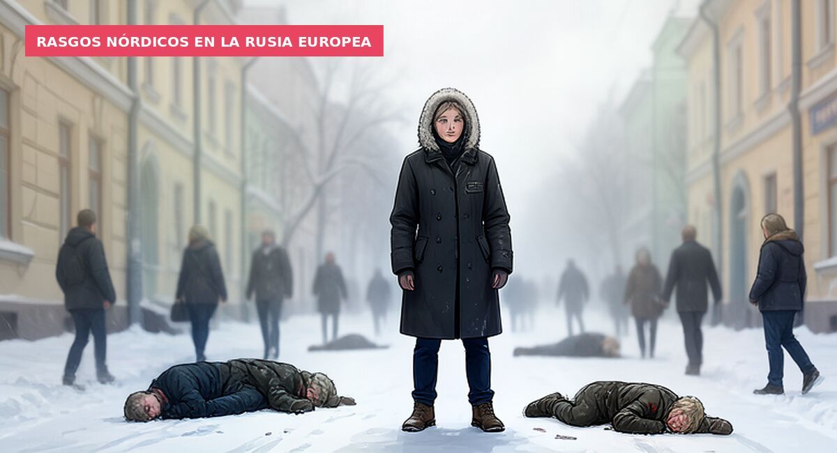 Rasgos nórdicos en la Rusia europea