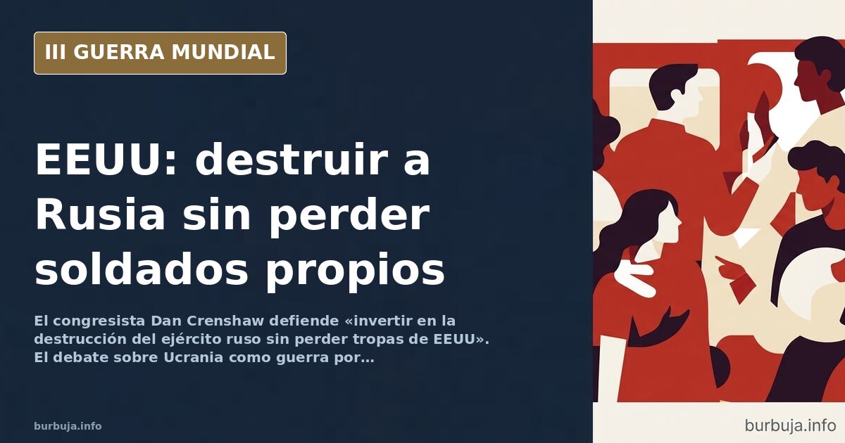 Ilustración documental desaturada con siluetas de equipo militar y humo lejano en el horizonte, reflejando el debate sobre la