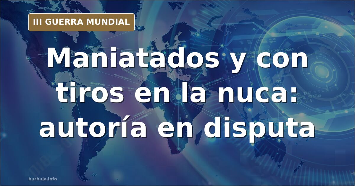 Ilustración documental desaturada con siluetas de vehículos militares y humo lejano sobre un mapa, en alusión al hallazgo de 
