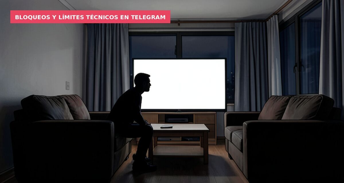 Bloqueos y límites técnicos en Telegram