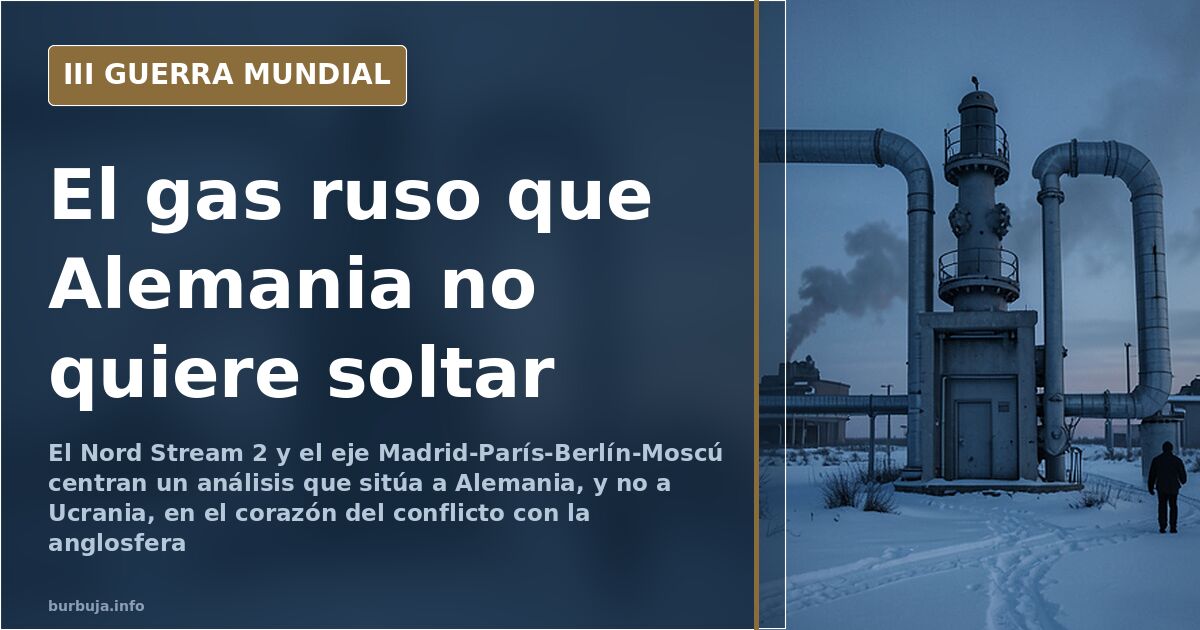 El eje que une Madrid, París, Berlín y Moscú que inquieta a la anglosfera