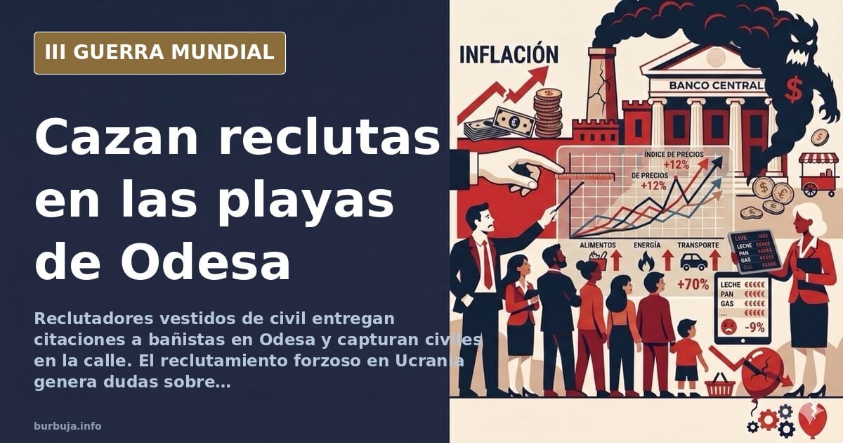 Reclutamiento a la fuerza en Ucrania: así se alistan