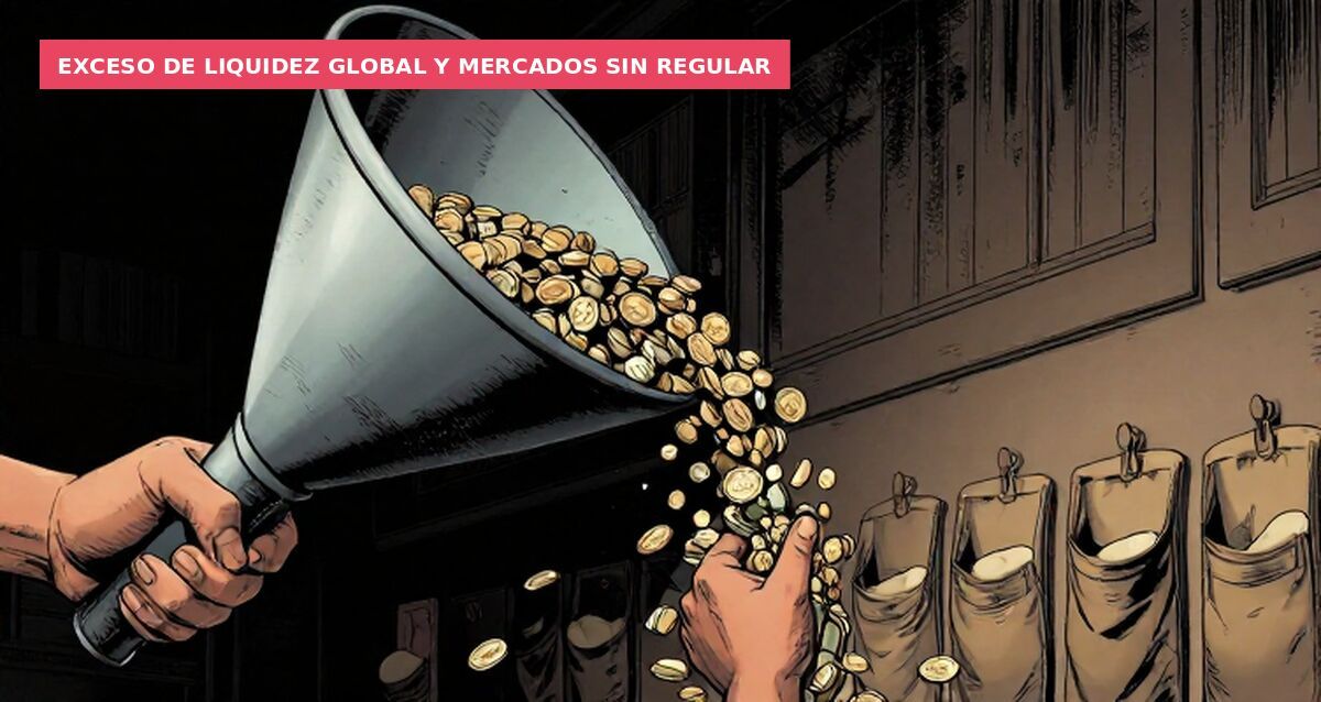 Exceso de liquidez global y mercados sin regular