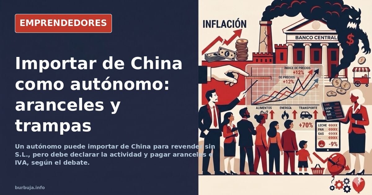 Selbstständig und Import aus China: Das verlangt Spaniens Steuerbehörde