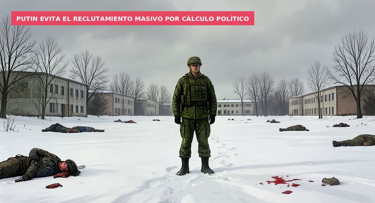 Putin evita el reclutamiento masivo por cálculo político
