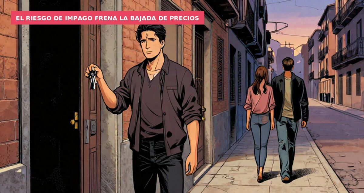 El riesgo de impago frena la bajada de precios