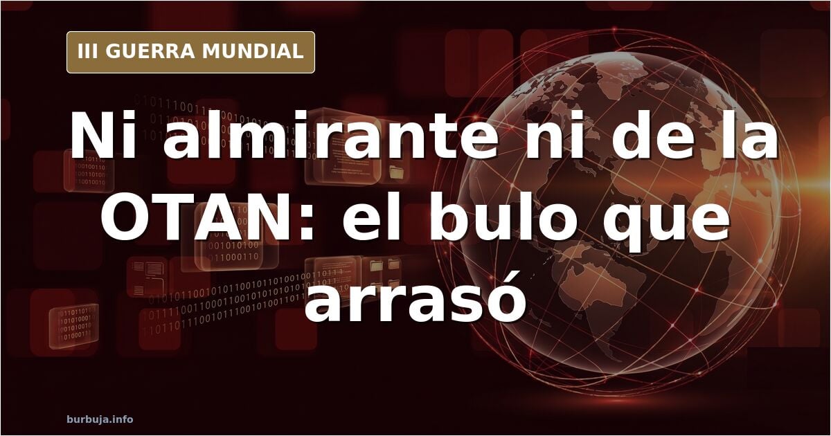 El bulo del «almirante trans de la OTAN» que no era almirante