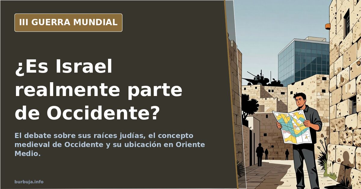 Israel y Occidente: el debate sobre su identidad cultural