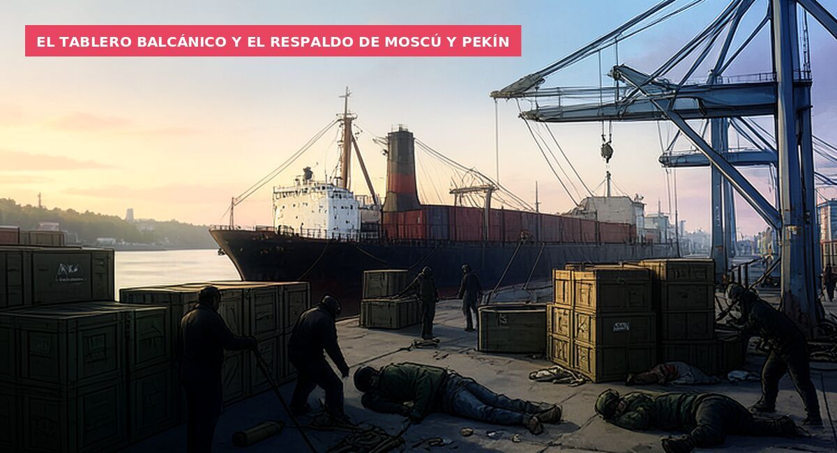 El tablero balcánico y el respaldo de Moscú y Pekín