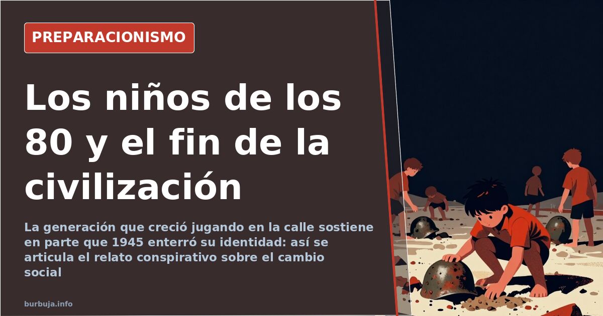 Niños jugando a la peonza y las canicas en un parque español de los años 80, base del relato nostálgico