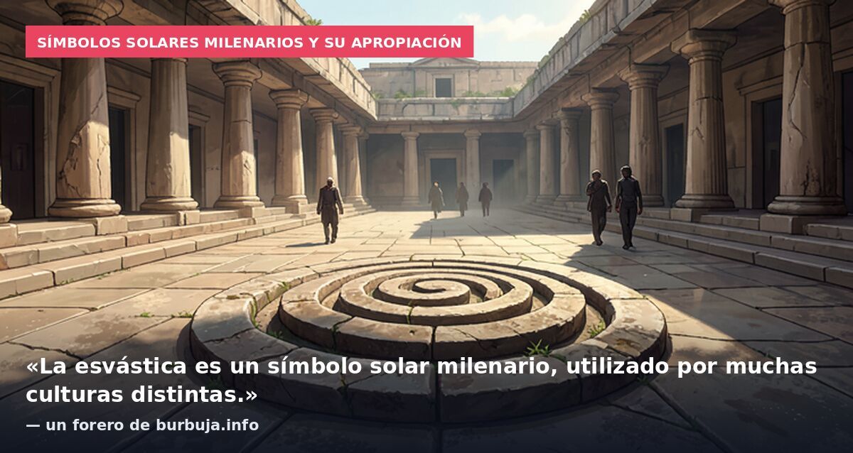 Símbolos solares milenarios y su apropiación: «La esvástica es un símbolo solar milenario, utilizado por muchas culturas distintas.» — un forero de burbuja.info
