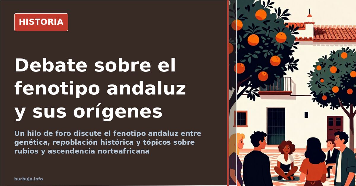 Retrato de perfil de una persona de rasgos mediterráneos, tema central del debate sobre el fenotipo andaluz