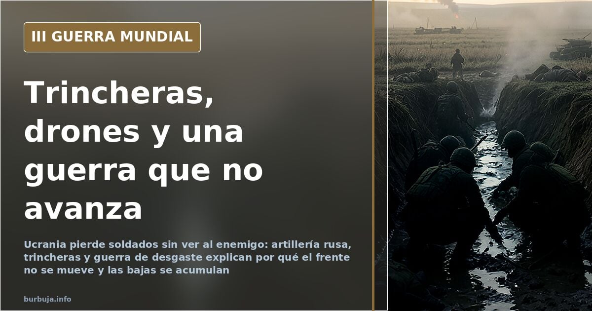 Ucrania no avanza: la guerra de desgaste que nadie sabe cómo romper