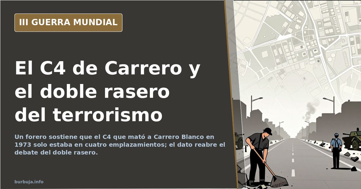 El doble rasero del terrorismo: de Carrero Blanco a los Himars