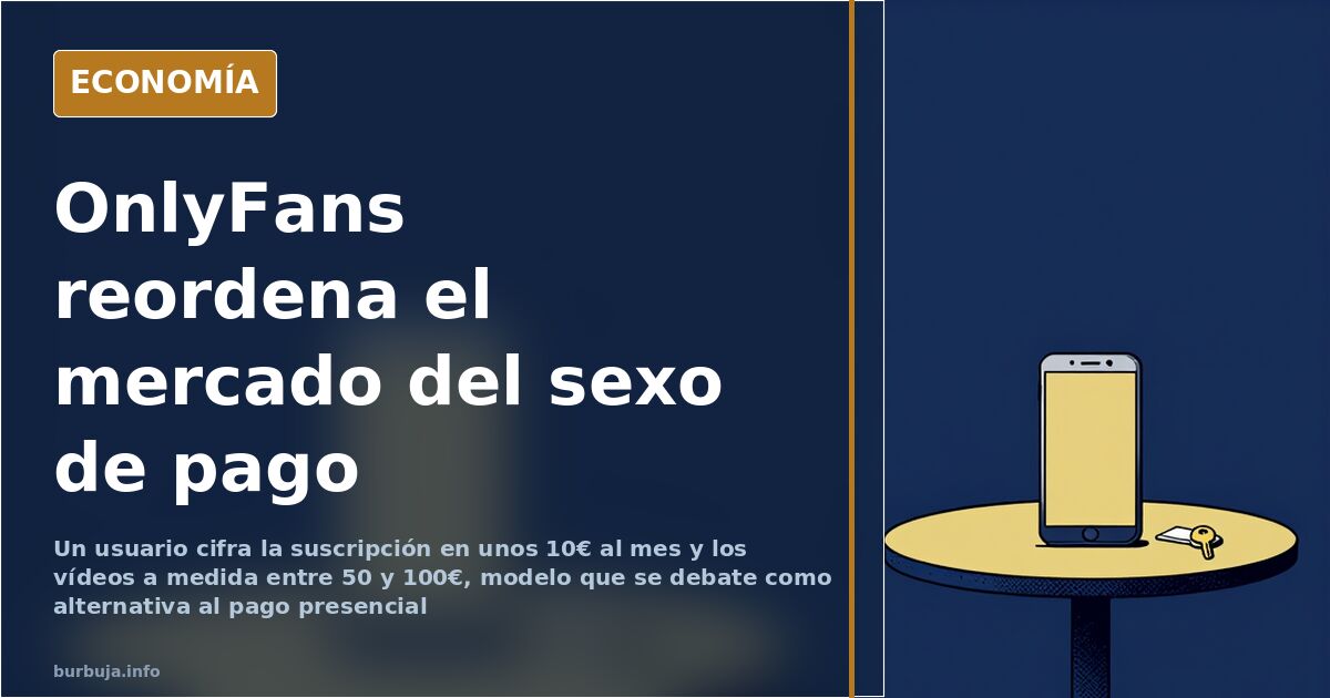 Ilustración editorial en azul marino y dorado con una pantalla de suscripción y una tarjeta de pago sobre fondo limpio