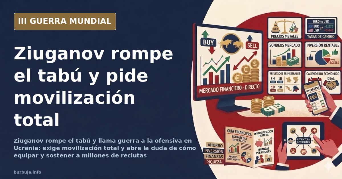 Siluetas de tropas y material militar en una llanura desaturada mientras se discute la movilización total en la Duma rusa