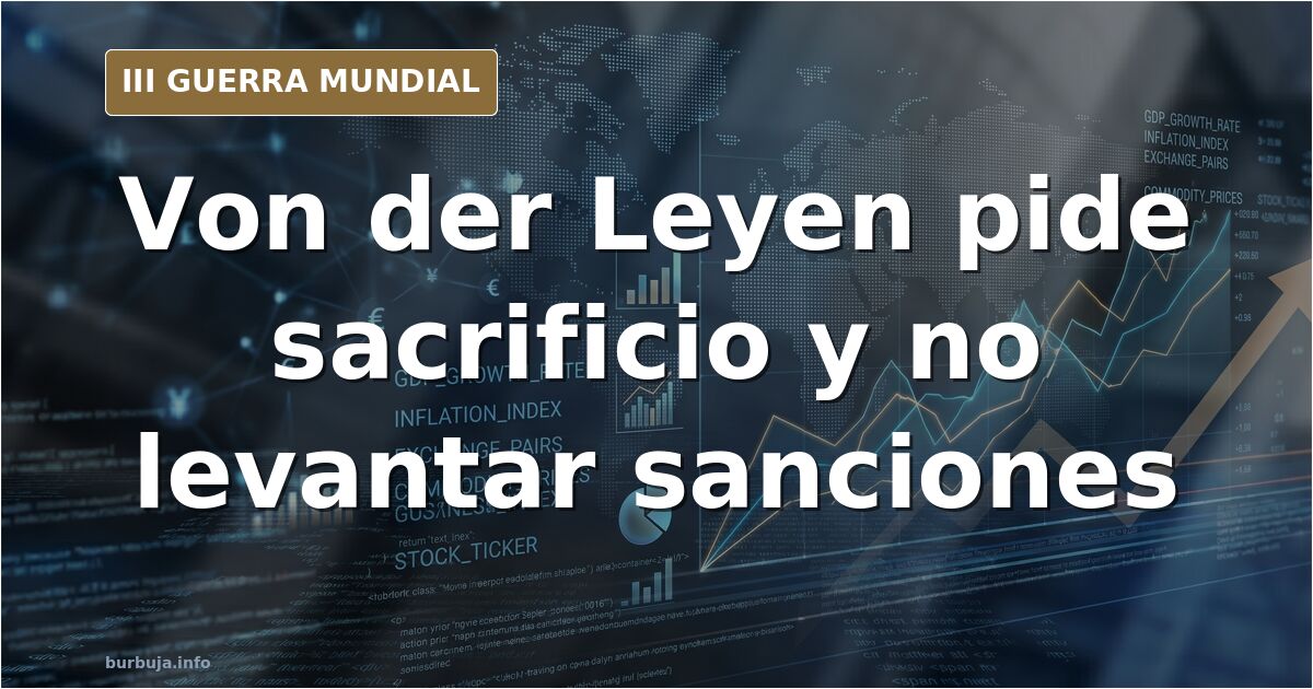 Hemiciclo del Parlamento Europeo con Ursula von der Leyen durante el discurso sobre el estado de la Unión ante los eurodiputa