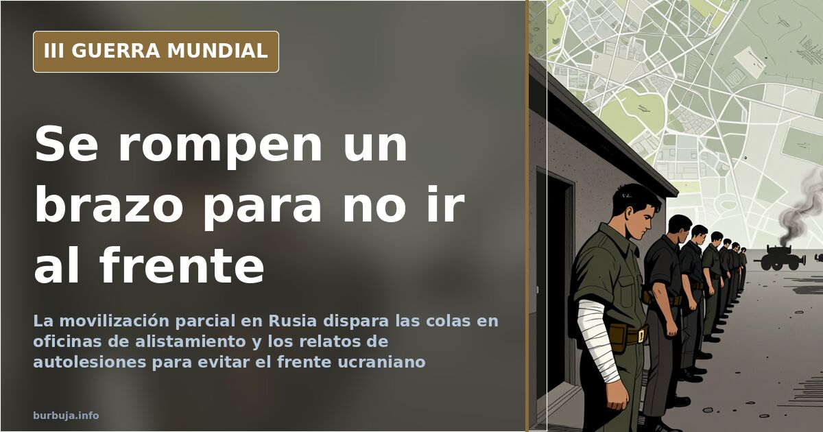 Colas en Kamchatka y autolesiones para evitar la movilización