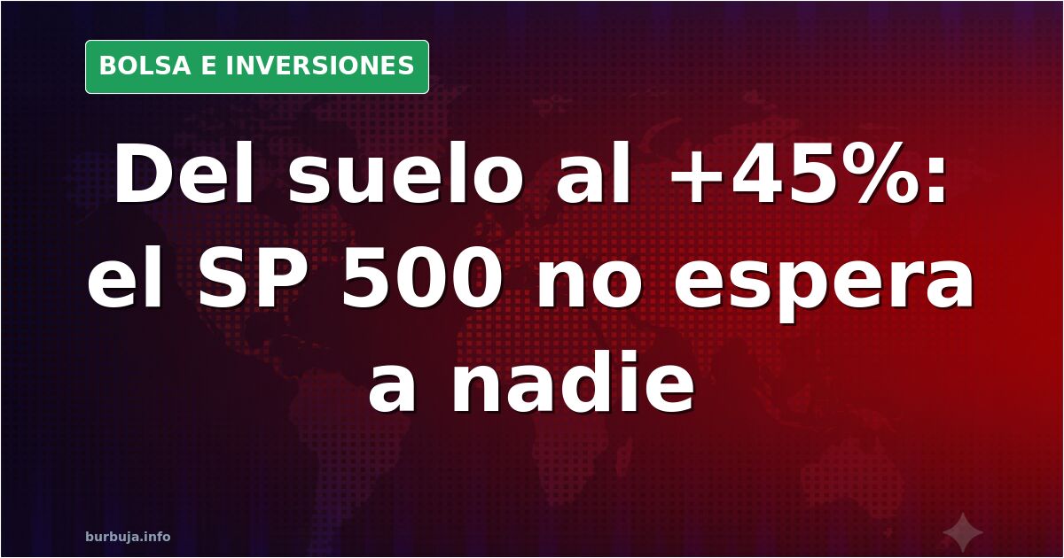 Gráfico de velas japonesas del SP 500 en una pantalla de trading con tendencia alcista desde octubre de 2022