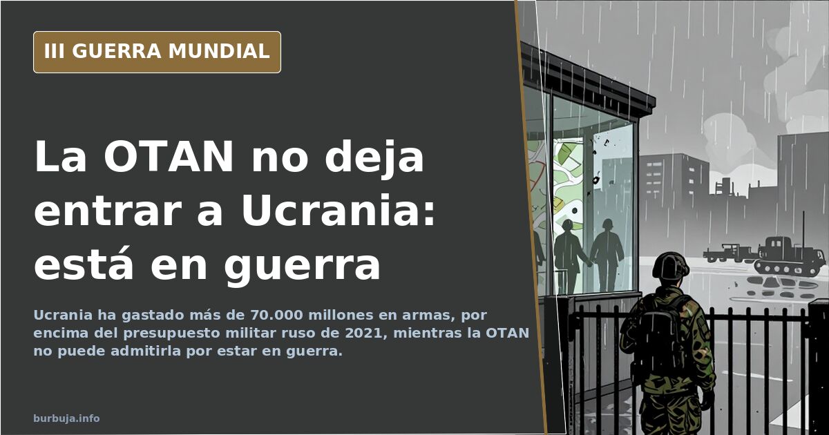 Anexión de Putin y el veto de la OTAN a Ucrania en guerra