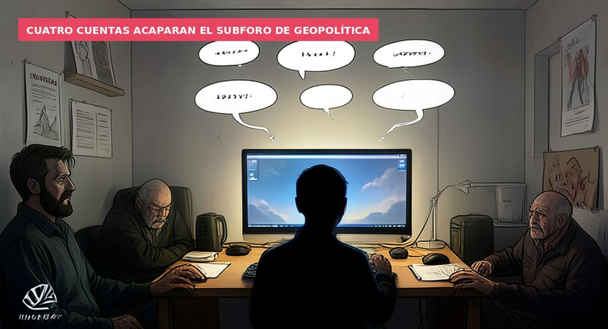Cuatro cuentas acaparan el subforo de geopolítica