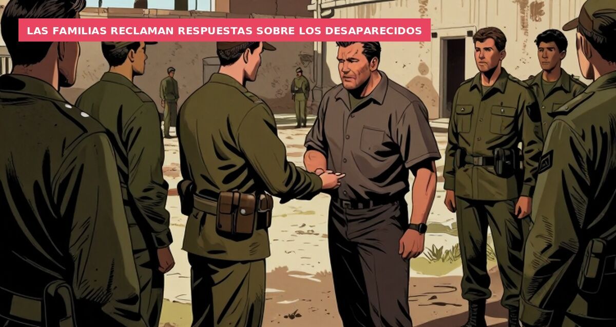 Las familias reclaman respuestas sobre los desaparecidos