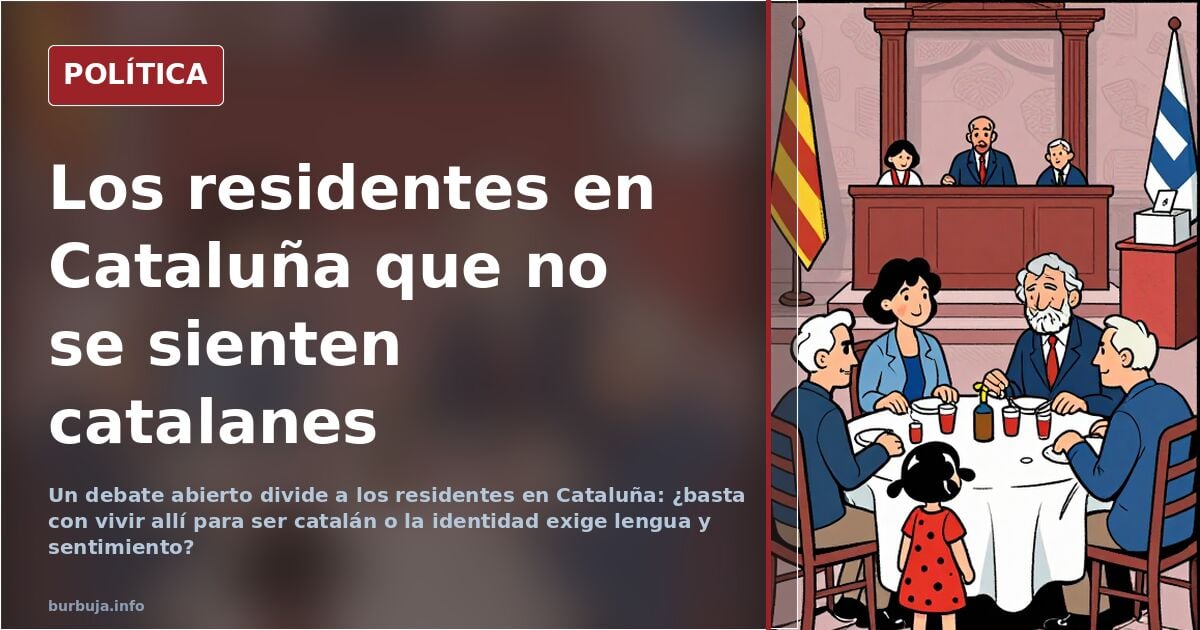 Living in Catalonia Without Feeling Catalan: The Identity Clash