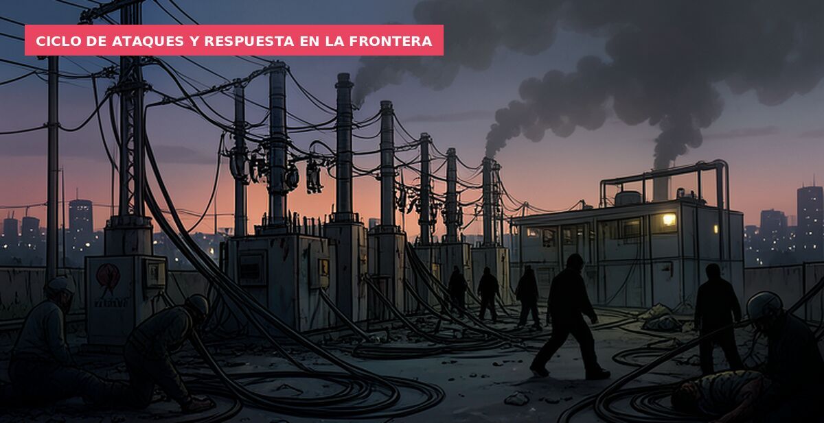 Ciclo de ataques y respuesta en la frontera
