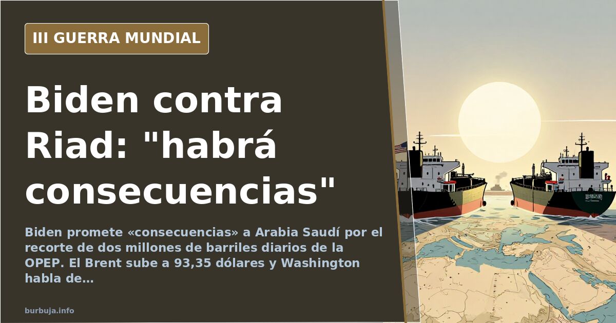 Silueta de una refinería petrolífera con un mapa del Golfo Pérsico y un barril de crudo marcado en rojo sobre fondo desaturad