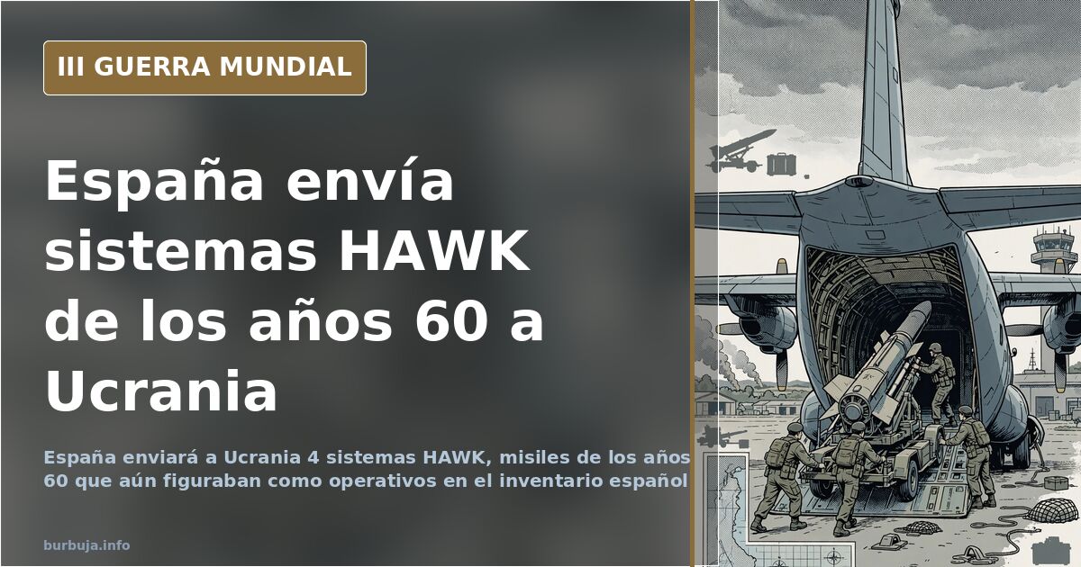 Sistemas de misiles antiaéreos HAWK de los años 60 en un almacén militar, con mapas y siluetas de equipo al fondo