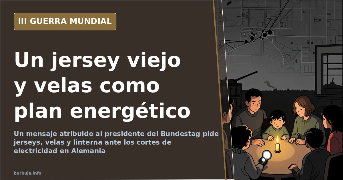 Un mensaje atribuido a Schäuble pide a los alemanes un jersey