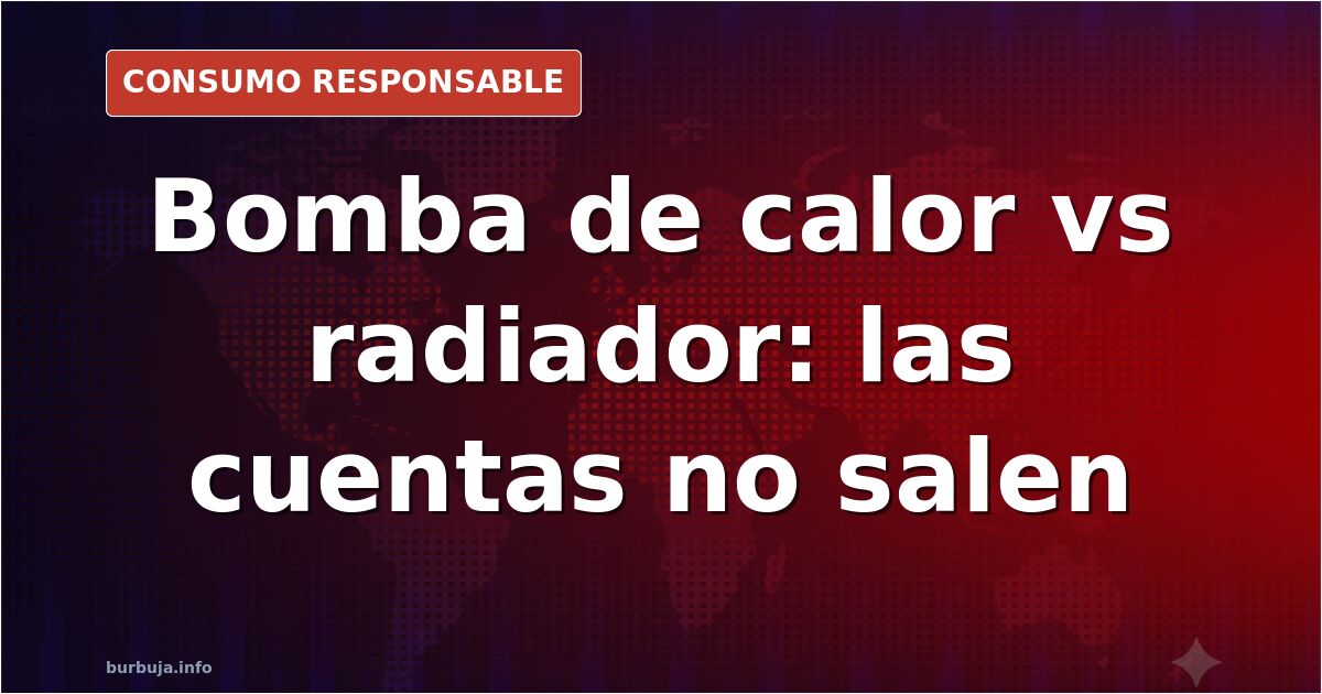 Unidad exterior de bomba de calor instalada en fachada