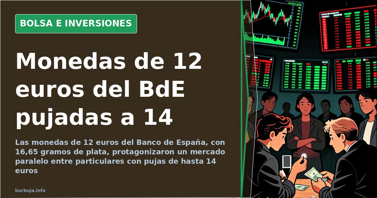 Spain's 12-Euro Silver Coins Spark Parallel Market with 14-Euro Bids