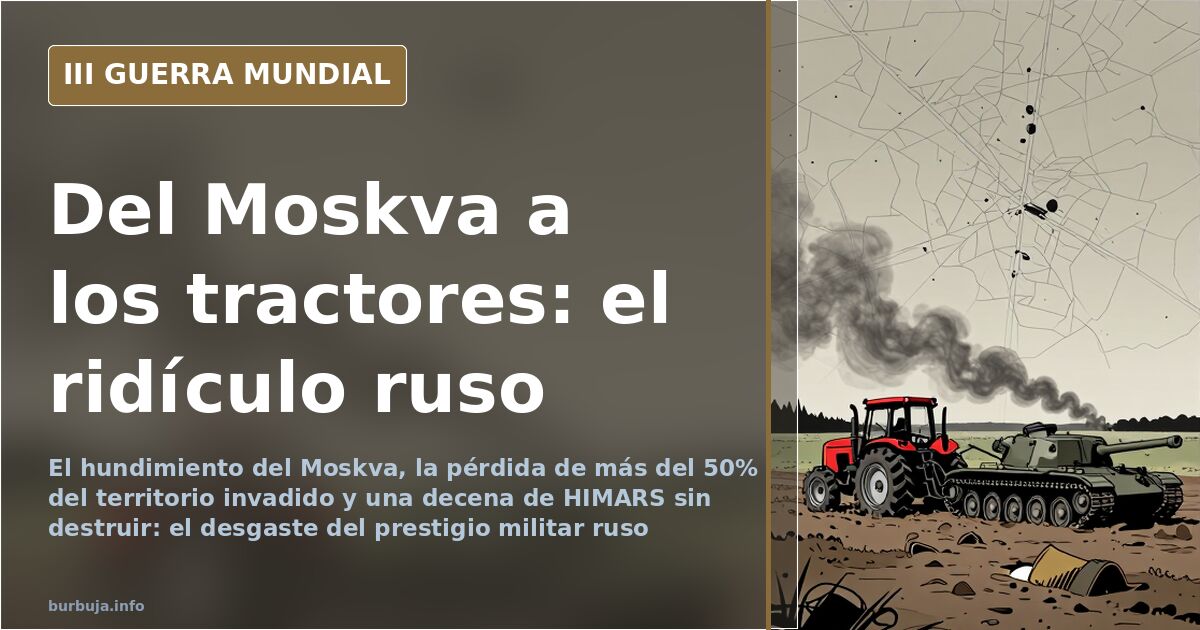 El prestigio militar ruso que se hundió con el Moskva