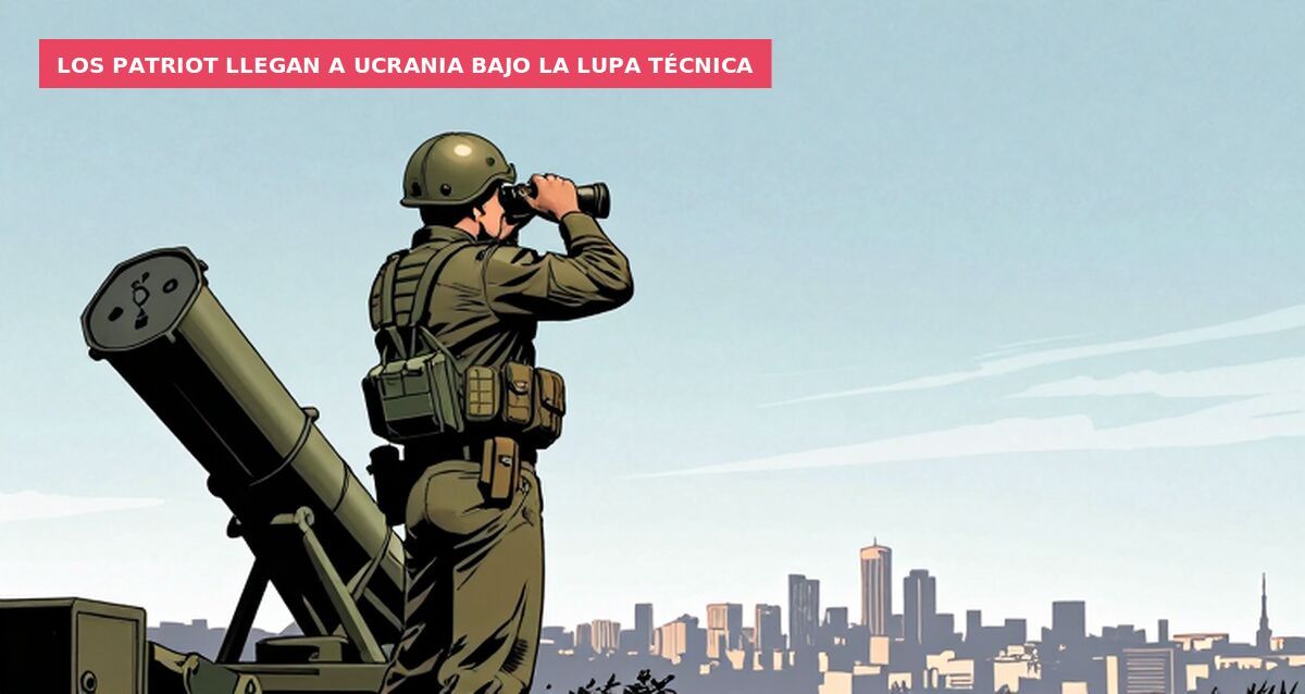 Los Patriot llegan a Ucrania bajo la lupa técnica