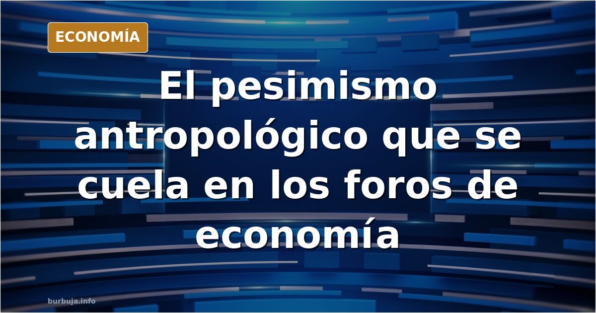 Economic Forum Thread Revives Annual 'Humanity Should Vanish' Debate