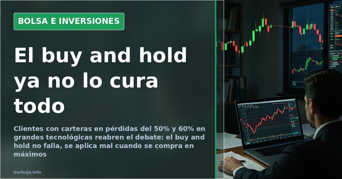 Buy and hold stalls: big tech portfolios down 50%