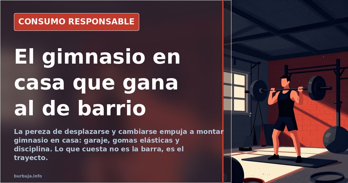 Entrenar en casa contra la pereza del gimnasio: la rutina que sí funciona