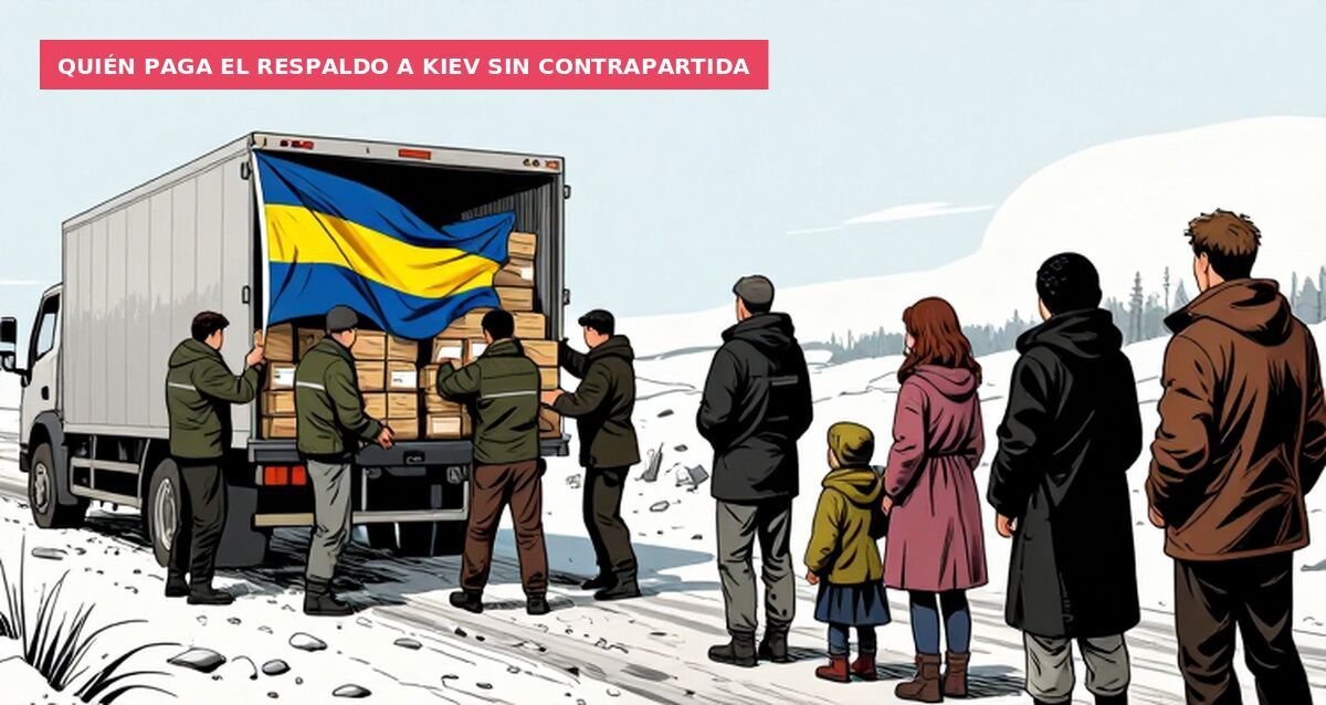 Quién paga el respaldo a Kiev sin contrapartida