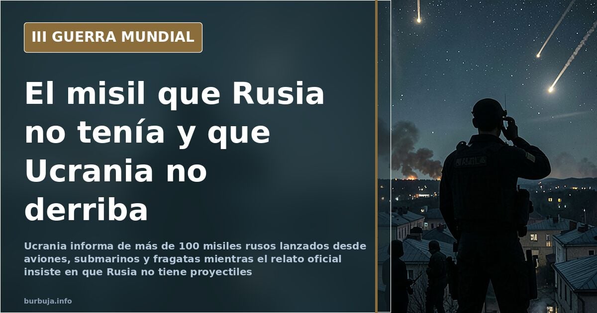 Russland feuert über 100 Raketen ab, die es laut cuÑAFO gar nicht hat