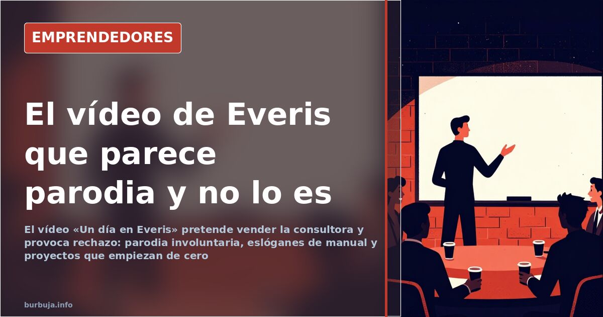 Everis Video: The Corporate Ad That Looks Like a Parody