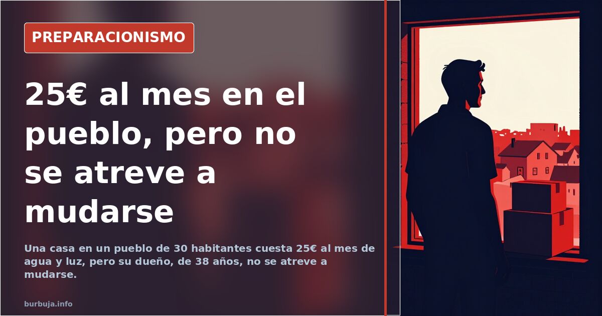 Casa en un pueblo rural de 30 habitantes con el cajetín de fibra óptica en la fachada