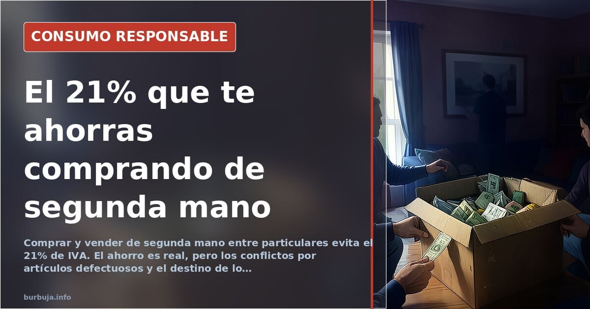 Gebrauchtmarkt und Tausch, um Spaniens 21% Mehrwertsteuer zu umgehen