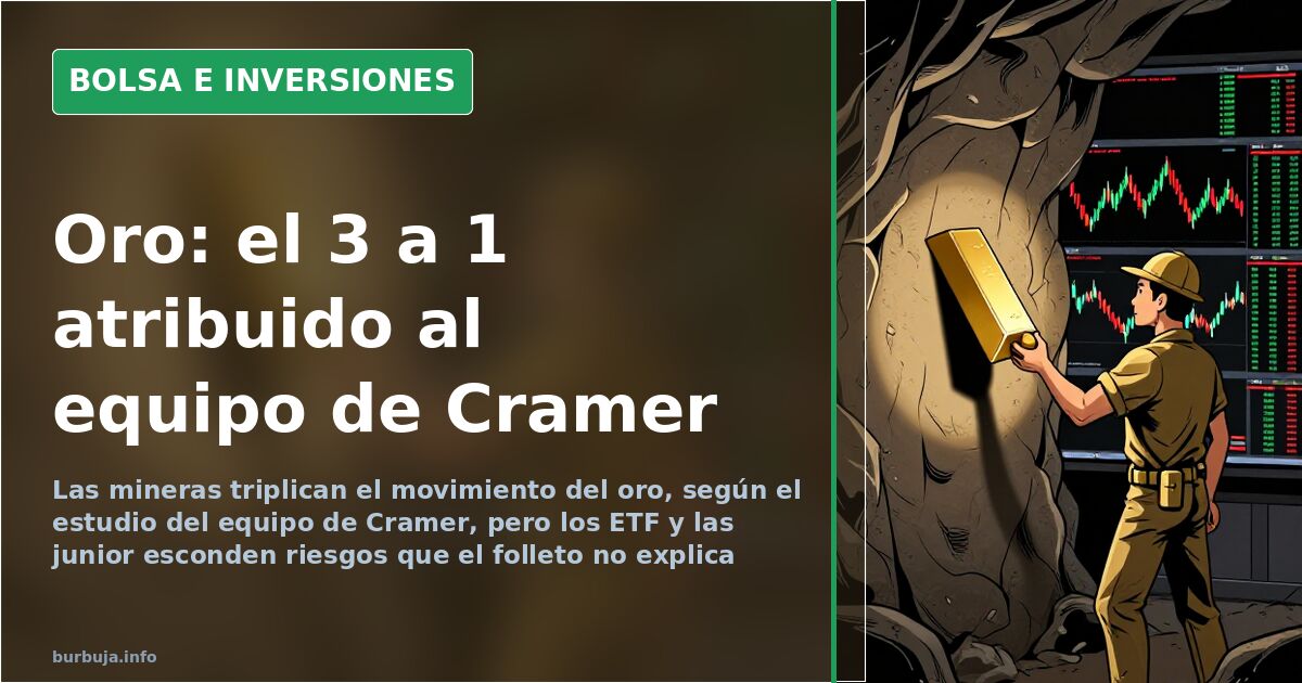 Mineras de oro: el 3 a 1 atribuido al equipo de Cramer