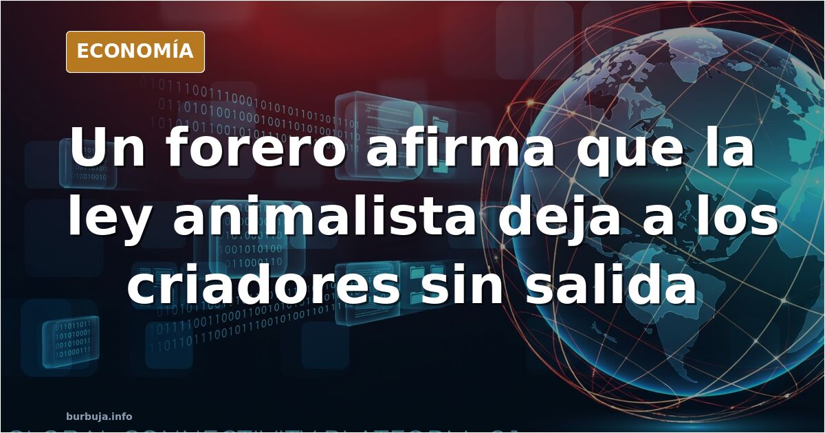 Ilustración editorial de una tienda de animales cerrada con jaulas vacías y una persiana metálica bajada, en tonos azul marin