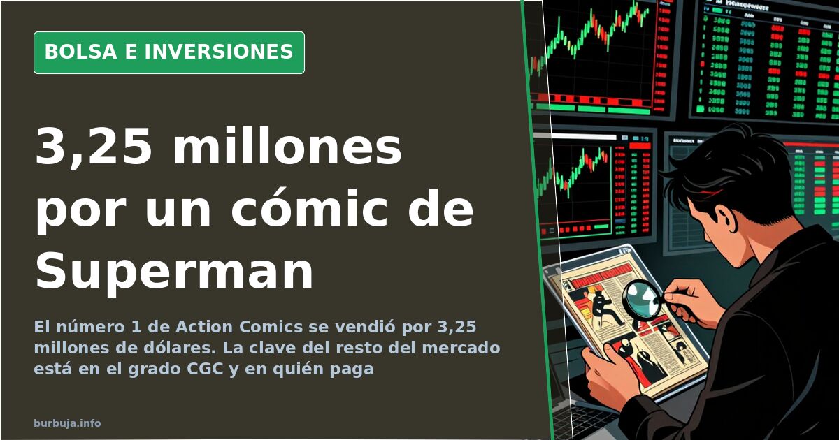 Superman's $3.25M Debut: Comic Market Reality