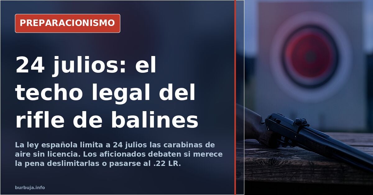 Spaniens 24-Joule-Grenze erstickt den Luftgewehrsport