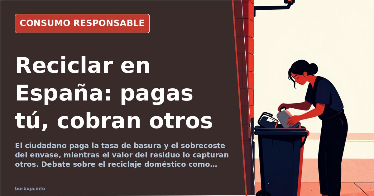 Mülltrennung in Spanien: Warum Bürger für das Recycling bezahlen