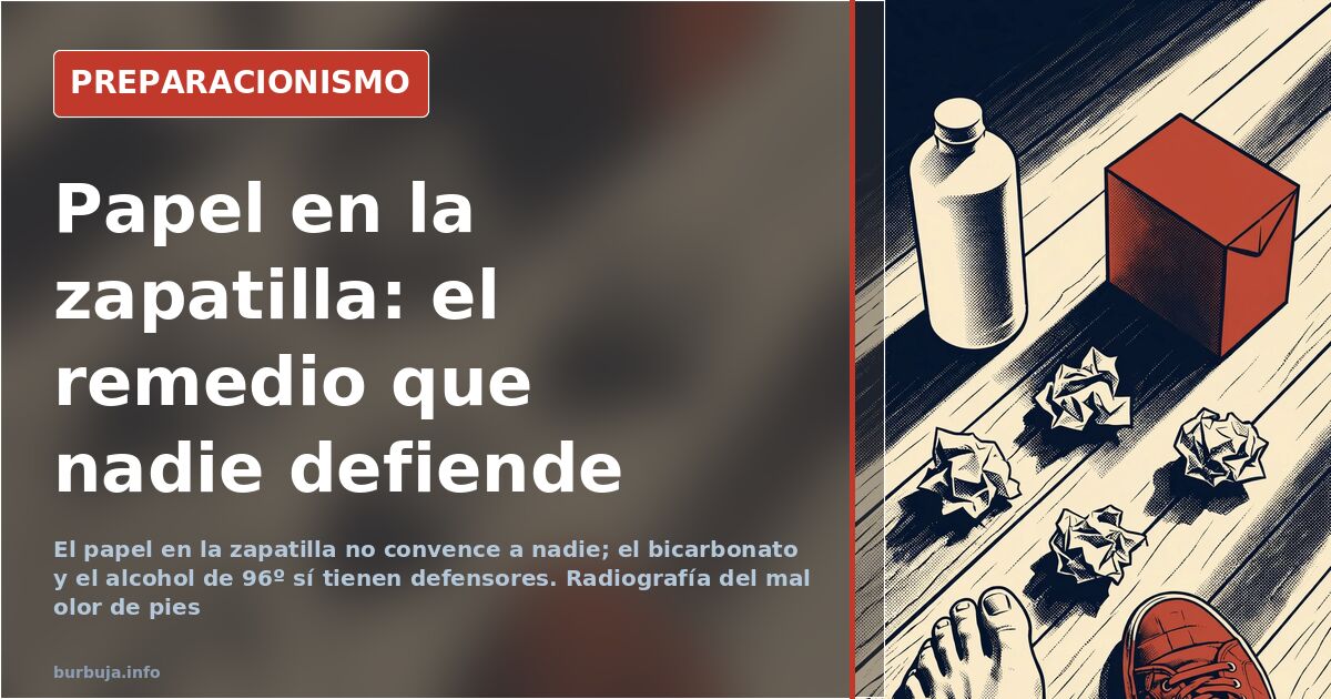 Zapatillas deportivas abiertas con polvo blanco de bicarbonato en su interior para quitar el olor de pies